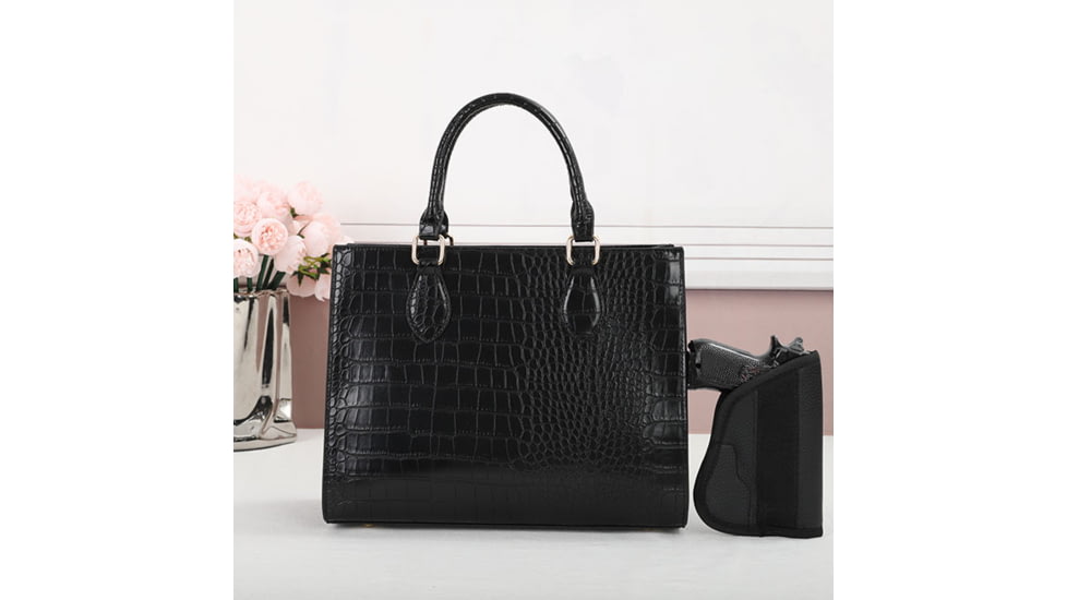 VISM BW8906 PU Leather Purse, Black, BW8906B
