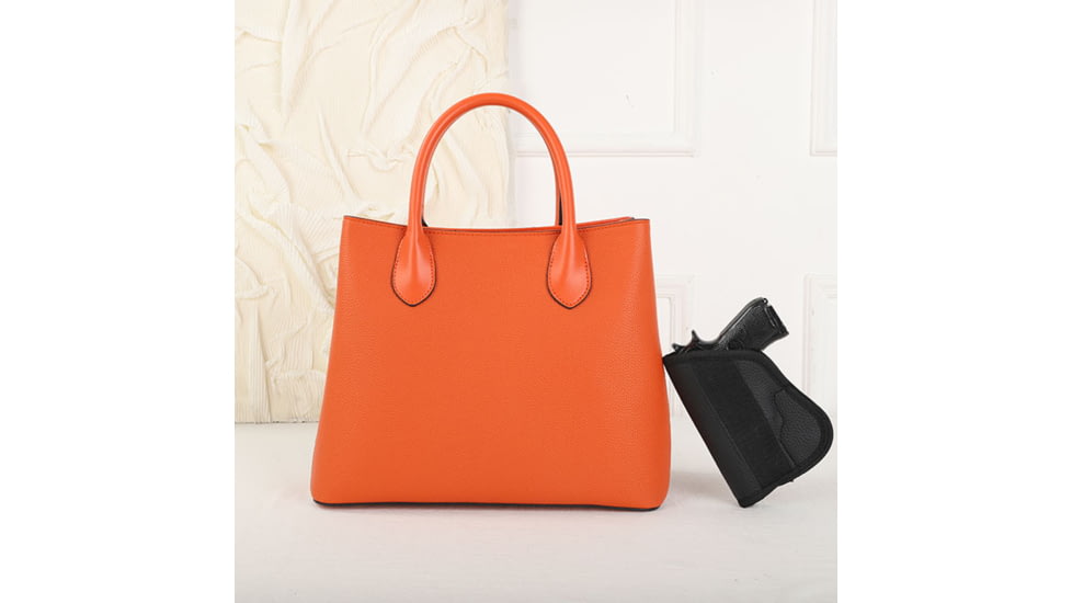 VISM BW9861 PU Leather Purse, Orange, BW9861OR