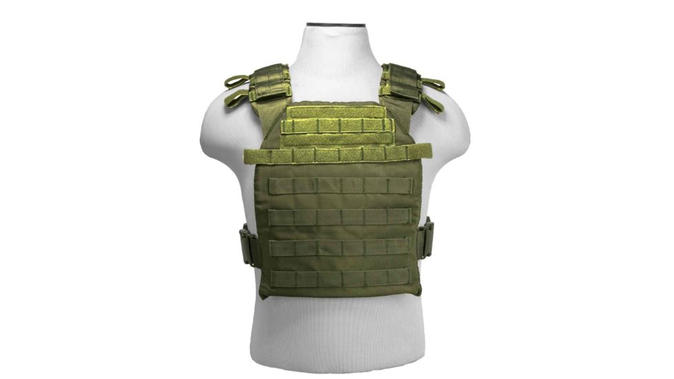 Vism By Ncstar Fast Plate Carrier for 10x12in Plates, Green, CVPCF2995G