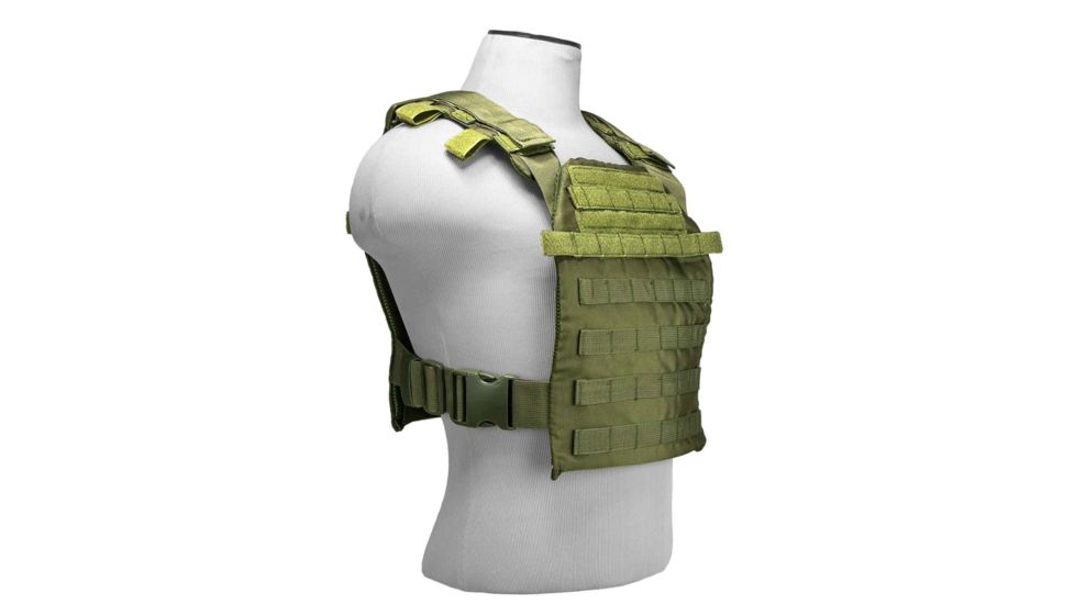 Vism By Ncstar Fast Plate Carrier for 10x12in Plates, Green, CVPCF2995G