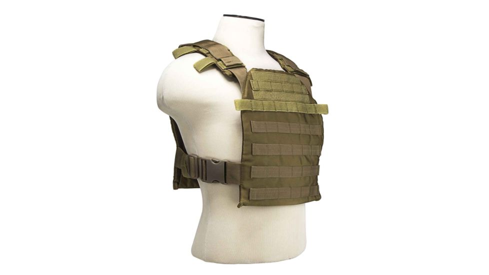 Vism By Ncstar Fast Plate Carrier for 10x12in Plates, Tan, CVPCF2995T