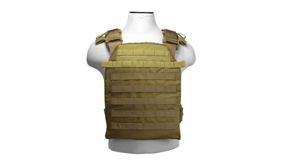 Vism By Ncstar Fast Plate Carrier for 11x14in Plates, Tan, CVPCFL2995T