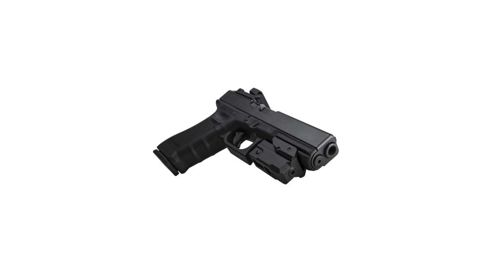 Vism Compact Pistol Green Laser W/Keymod Rail, Black VAPRLSGKM