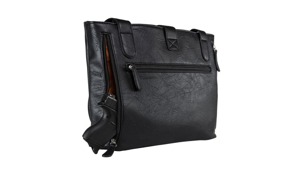 Vism Concealed Carry Shoulder Bag, Black, BWG001