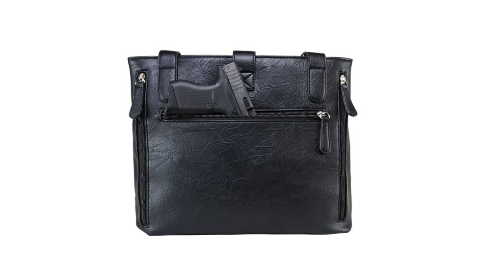 Vism Concealed Carry Shoulder Bag, Black, BWG001