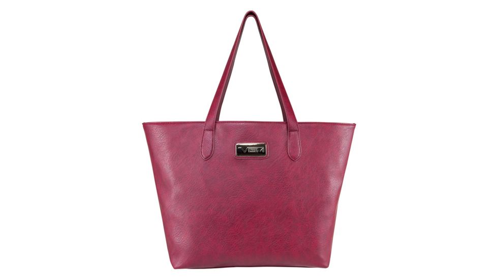 Vism Concealed Carry Tote Bag, Red, Large, BWN003