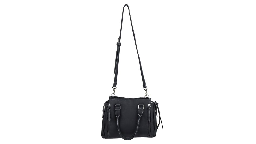 Vism Daisy Crossbody Satchel, Black, BWQ001