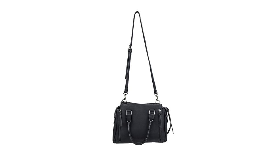 Vism Daisy Crossbody Satchel, Black, BWQ001