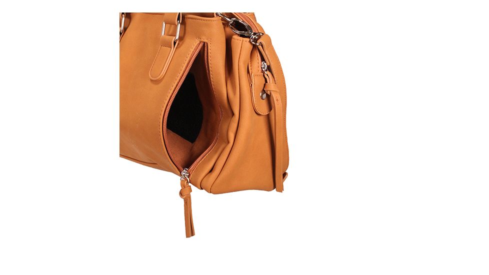 Vism Daisy Crossbody Satchel, Brown, BWQ002