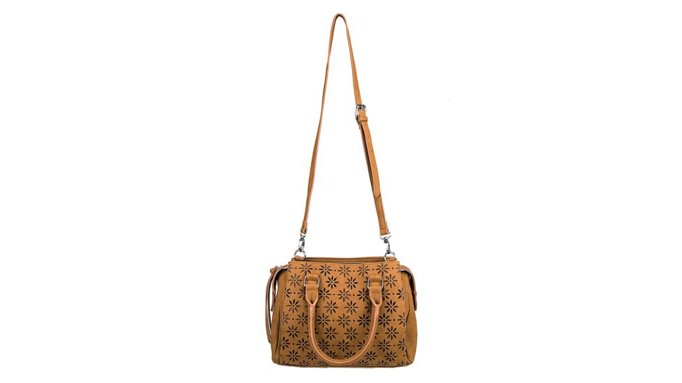 Vism Daisy Crossbody Satchel, Brown, BWQ002