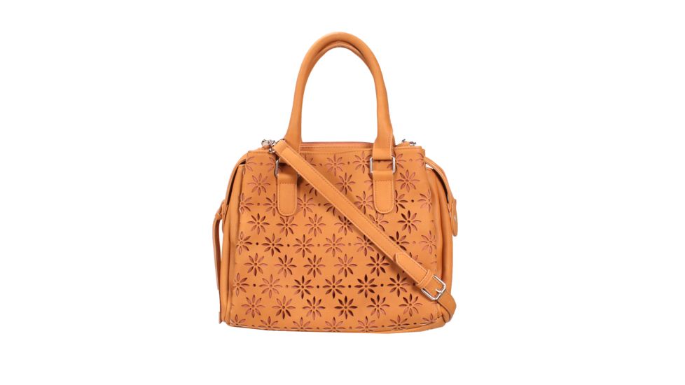 Vism Daisy Crossbody Satchel, Brown, BWQ002