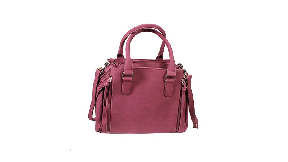 Vism Daisy Crossbody Satchel, Burgundy, BWQ003
