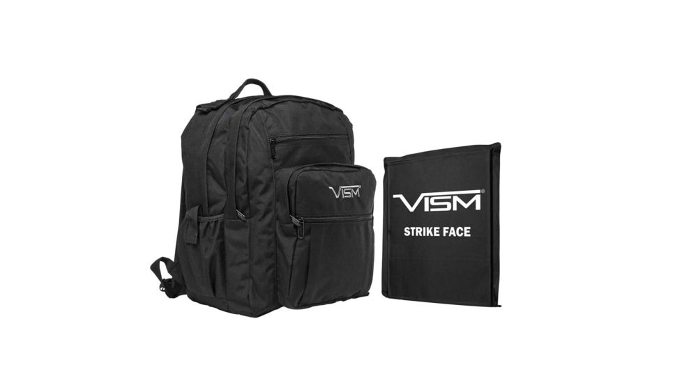 Vism Day Backpack with 10x12 in. Soft Ballistic Panel, Black BSCBDPB2979-A