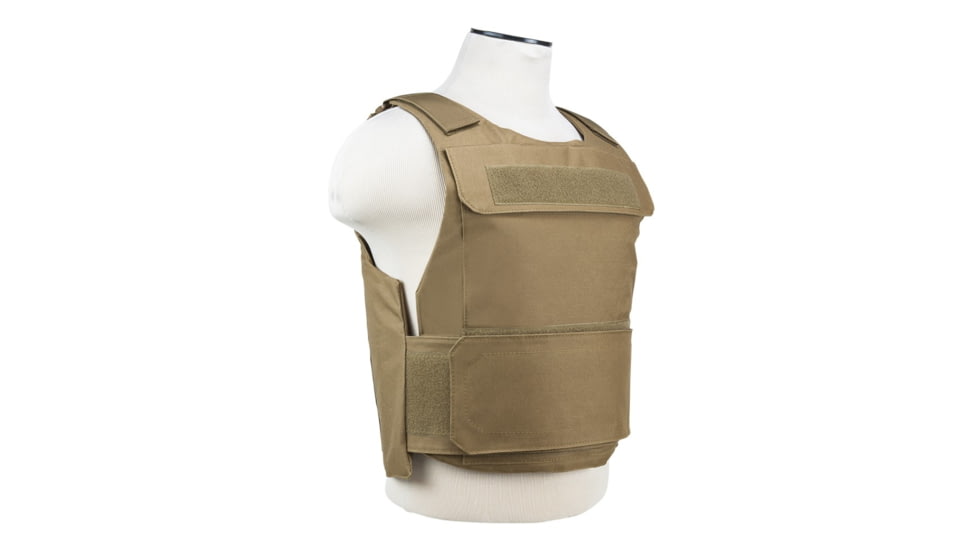 VISM Discreet 2XL+ Plate Carrier, Tan, CVPCVDXL2975T