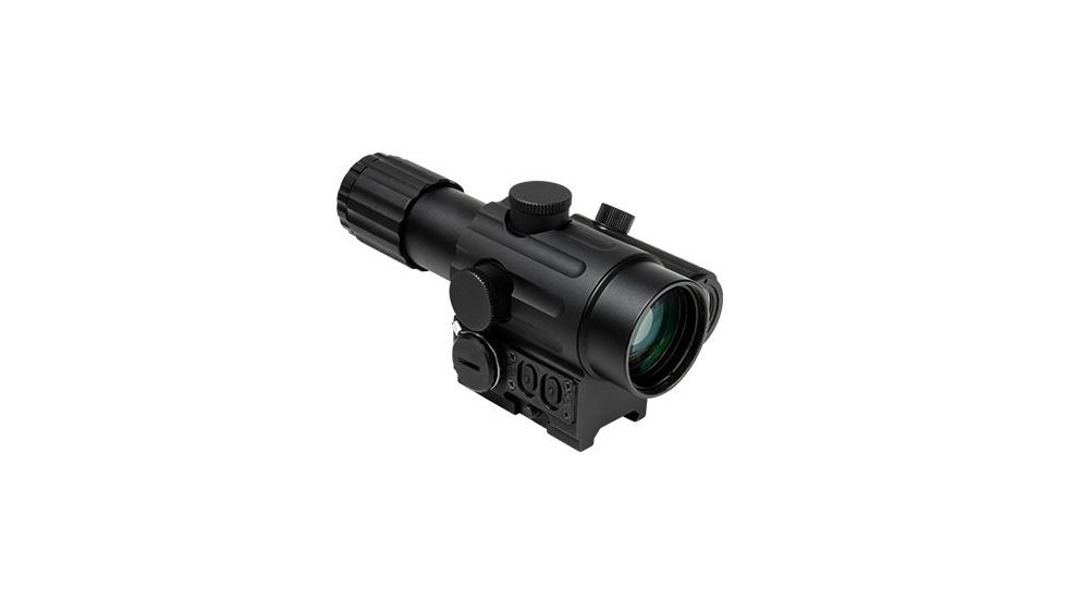 EDEMO VISM DUO 4X34mm with Offset Green Dot - LEFT Hand VDUO434DGBLH, EDEMO3