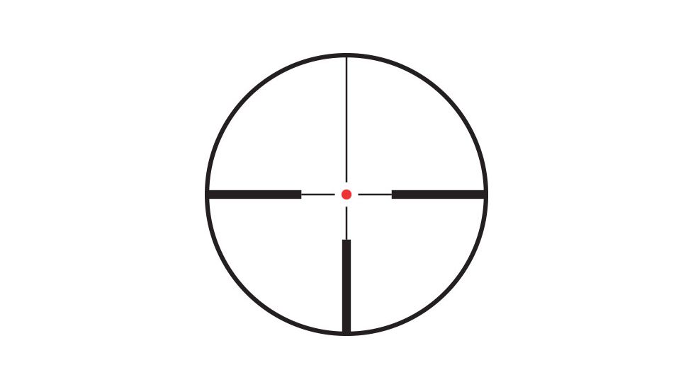 Vism Evolution 1.1-4X24 Scope/ Dot Plex/ And Vism Vmsprb Mount Combo, BLACK VEVOFD11424G/SPR