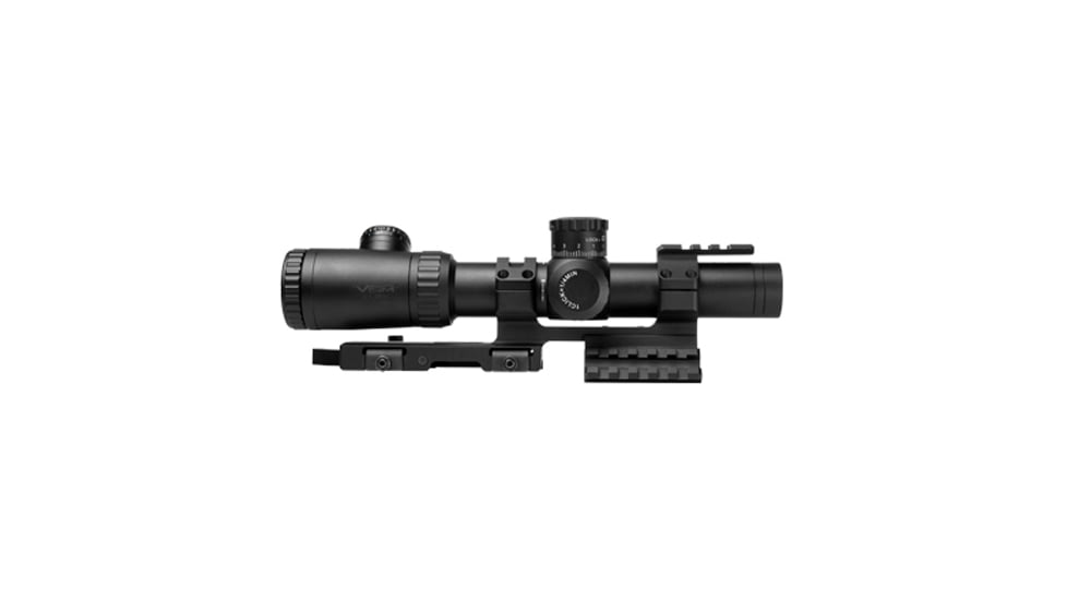Vism Evolution 1.1-4X24 Scope/ P4 Sniper/ And Vism Vmsprb Mount Combo, BLACK VEVOFP11424G/SPR