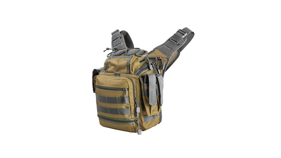 VISM First Responders Utility Bag, Tan w/U.Gray CVFRB2918TU