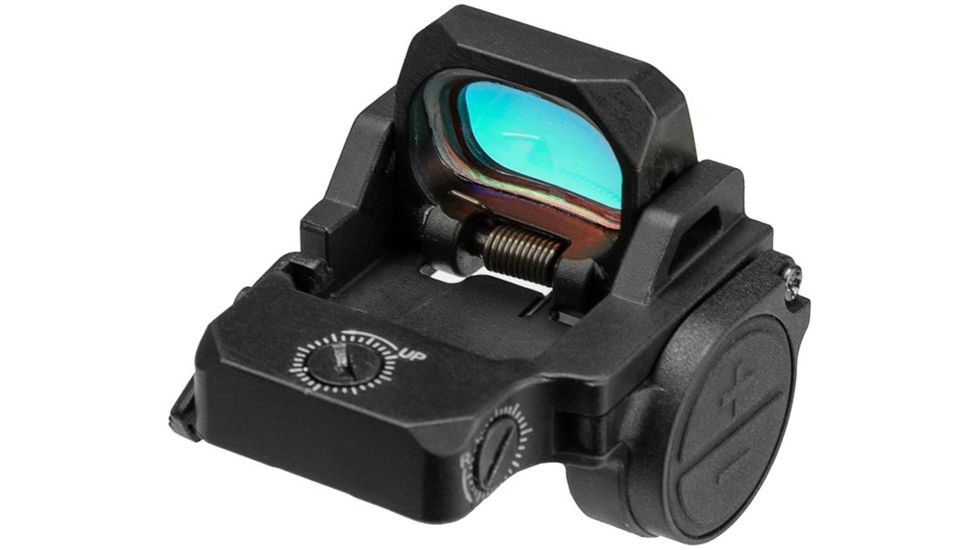 VISM Flipdot Pro Red Dot Reflex Optic, Picatinny/Weaver, Black, VDFLIPPRO
