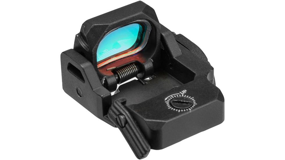 VISM Flipdot Pro Red Dot Reflex Optic, Picatinny/Weaver, Black, VDFLIPPRO