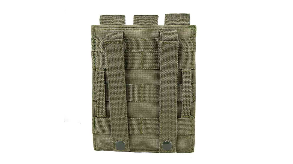 VISM Hicap Pistol Triple Magazine Pouch, Green, CVMP3030G