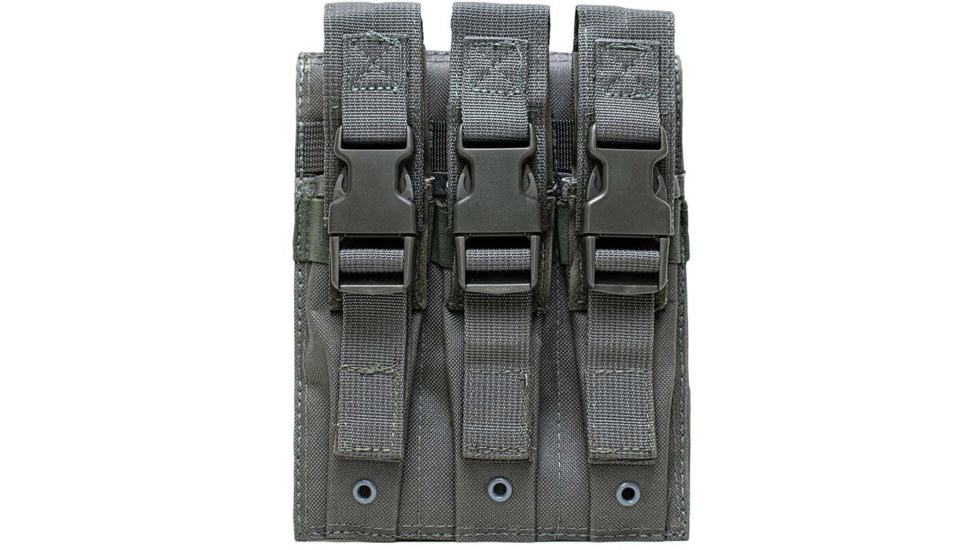 VISM Hicap Pistol Triple Magazine Pouch, Urban Gray, CVMP3030U