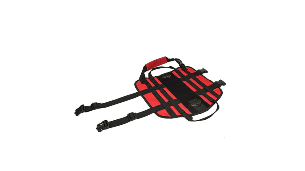 Vism K9 Tactical Vest Med , Red, CVK93005RM