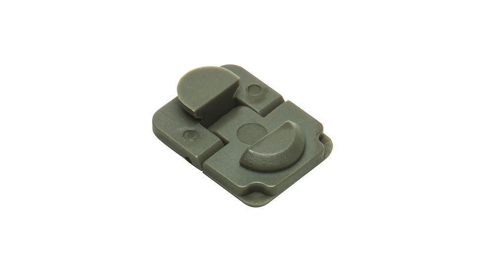 VISM KeyMod 1 Slot Covers, 18 Pack, Green VAKM1CG