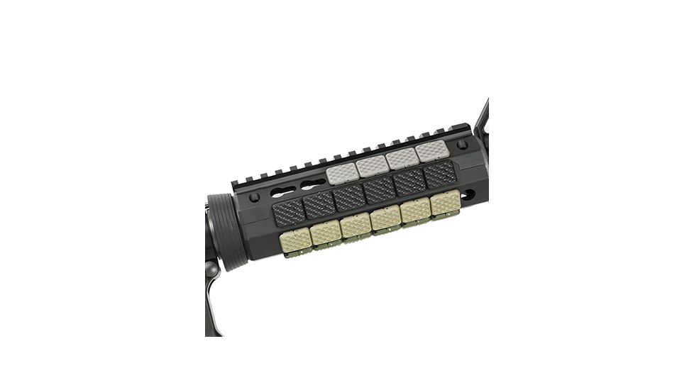 VISM KeyMod 1 Slot Covers, 18 Pack, Tan VAKM1CT