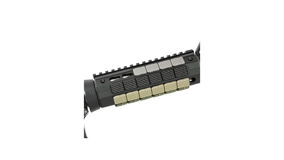 VISM KeyMod 1 Slot Covers, 18 Pack, Urban Gray VAKM1CU