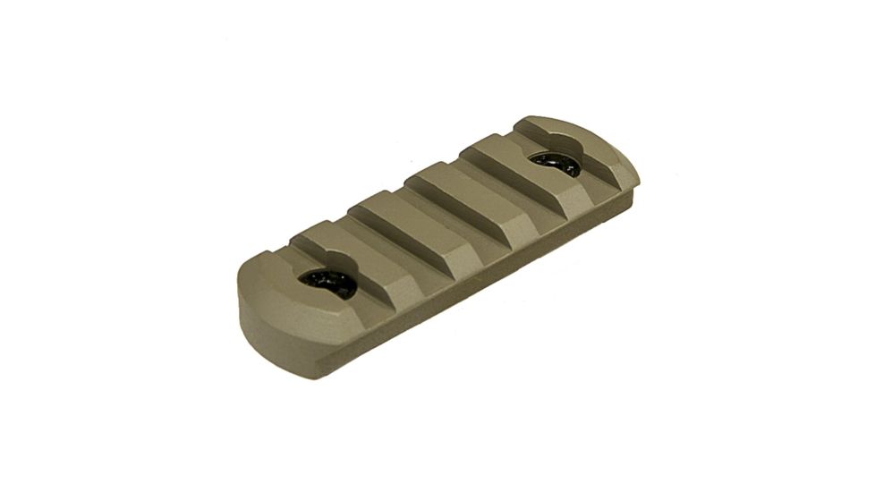 VISM Keymod Picatinny Rail - 3 Km Slots, Tan, VMKM3T