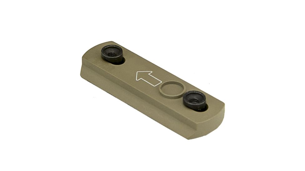 VISM Keymod Picatinny Rail - 3 Km Slots, Tan, VMKM3T