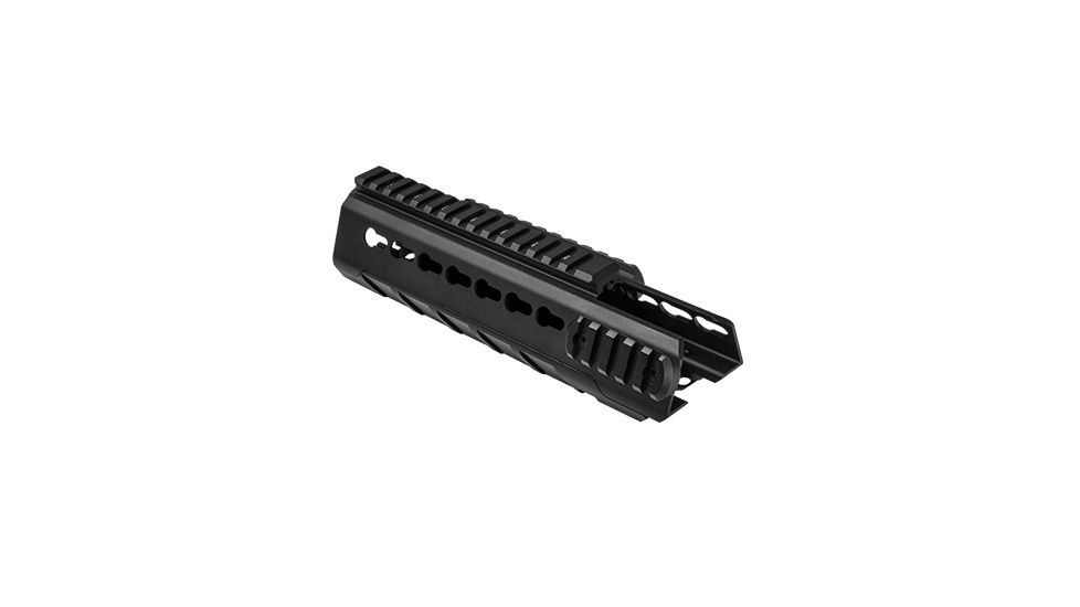 VISM KeyMod Triangle Handguard, for AR-15, Black, Carbine Length VMARTKMC