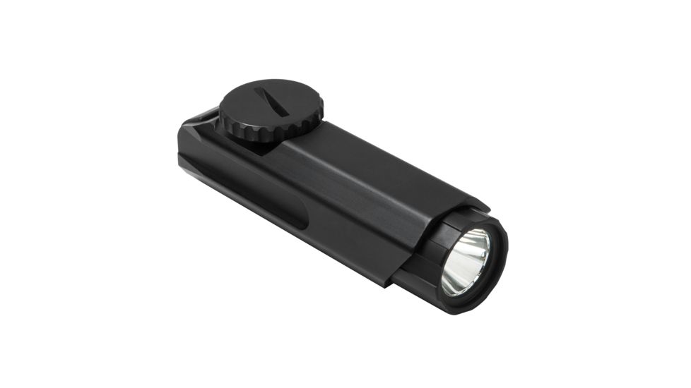 VISM KeyMod LED Weapon Flashlight, CR123A, 200 Lumens, Black, VAFLKM