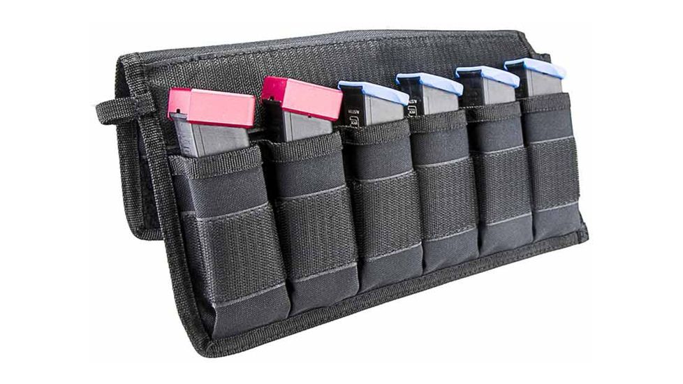 VISM Large Pistol Magazines Carrier, Black, CVMCL3018B