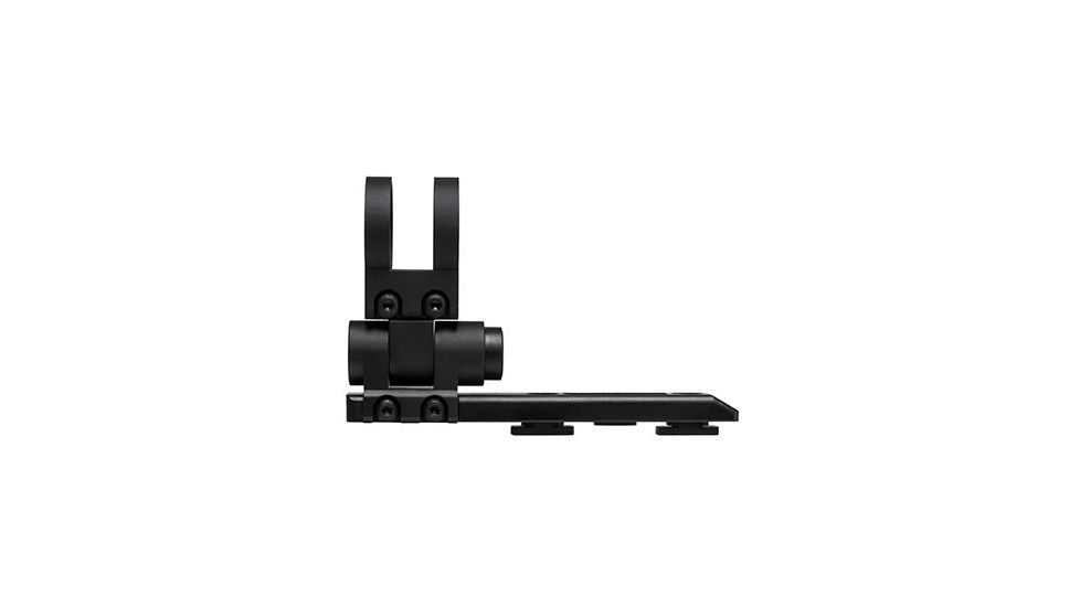 Vism M-Lok 1in Extended Flashlight Mount/Modular, Black VMFLMLMR