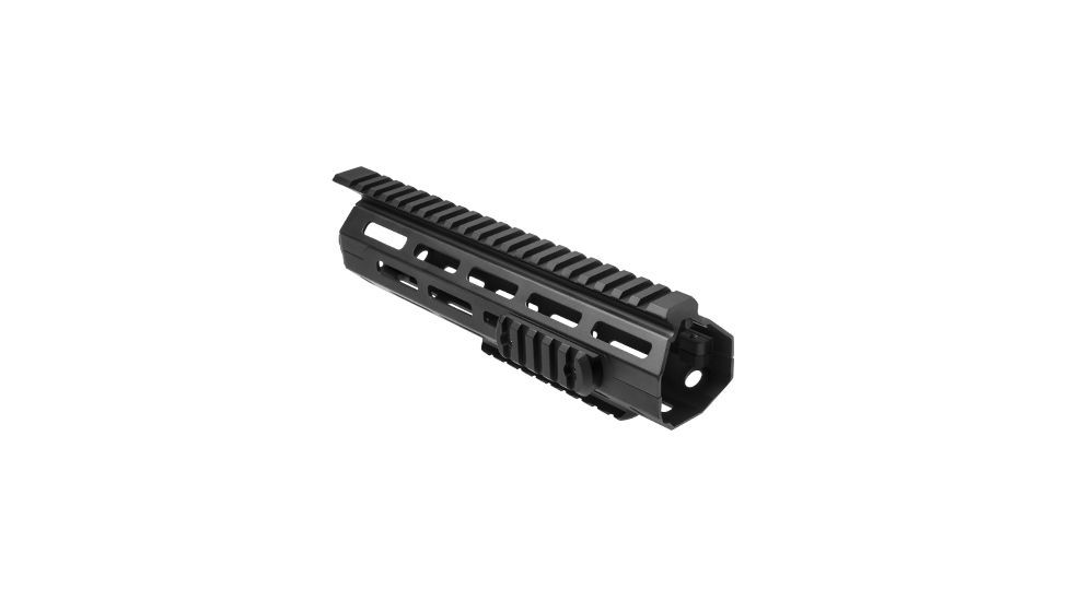 VISM M-LOK Handguard, for AR-15/M4, Black, Mid Length VMARMLM