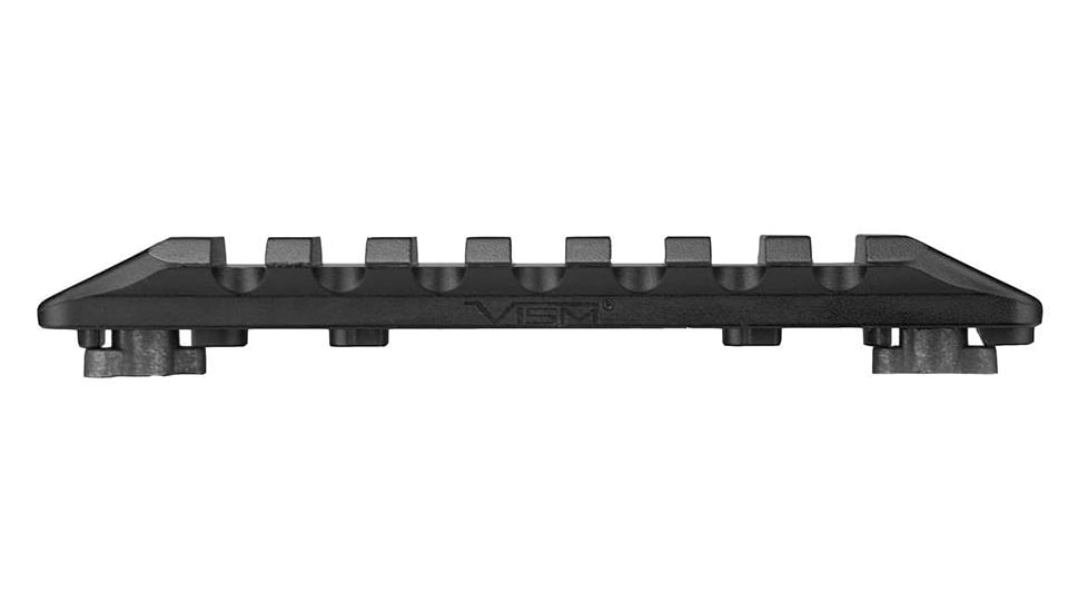 VISM M-Lok &amp; Keymod Picatinny Accessory Rail, Medium, Black, VMMK5B