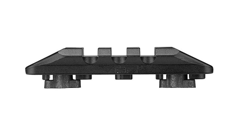 VISM M-Lok &amp; Keymod Picatinny Accessory Rail, Short, Black, VMMK3B