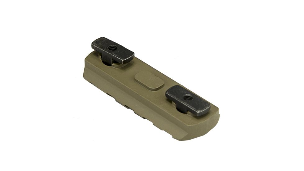 VISM M-Lok Picatinny Rail - Short, Tan, VMML3T