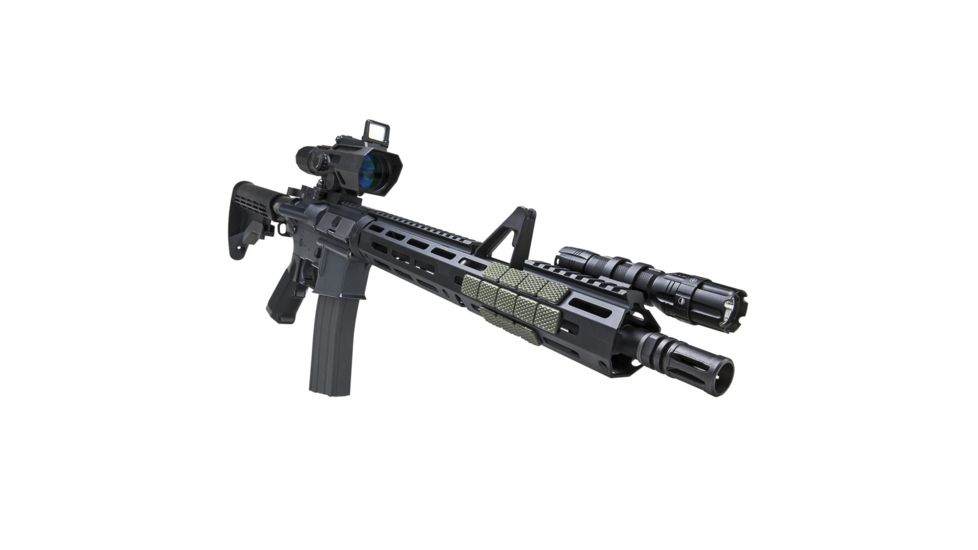 Vism M-Lok Slot Covers, Green, Pack of 19, VAML1CG