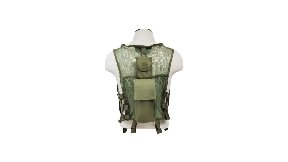 VISM Mesh Tactical Vest/Green M-Xl, GREEN CMTV2951G