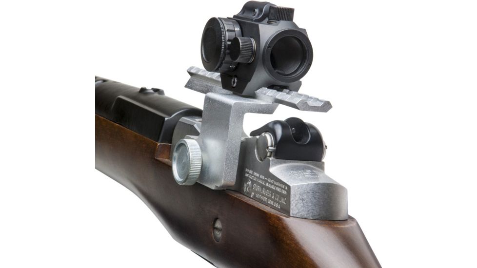 Vism Micro Green Dot Sight w/Integrated Red Laser - Weaver Mounted VDGRLB