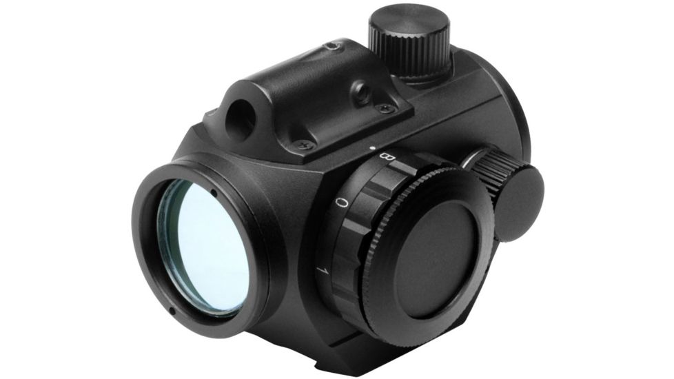 Vism Micro Green Dot Sight w/Integrated Red Laser - Weaver Mounted VDGRLB