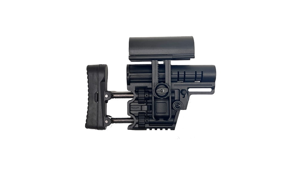 VISM Modular Precision Mil-Spec Buttstock, Black, VG011