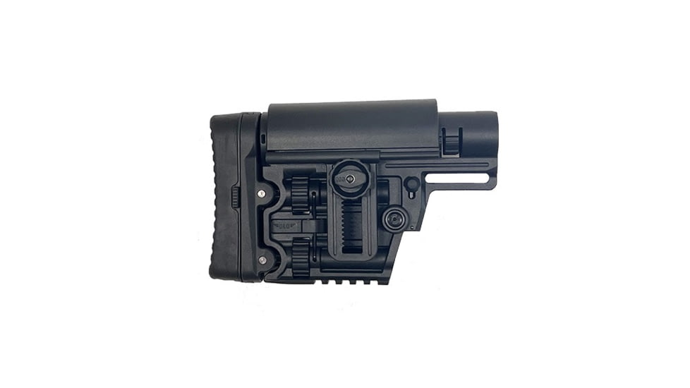 VISM Modular Precision Mil-Spec Buttstock, Black, VG011