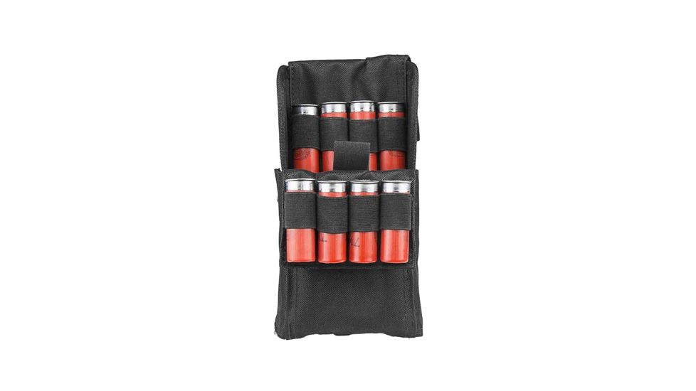 VISM Molle 25 Shotshell Carrier Pouch, Black, CV25SHPB