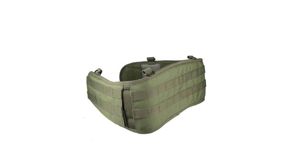 VISM Molle Battle Belt, Green, Small, CVBBSM3021G