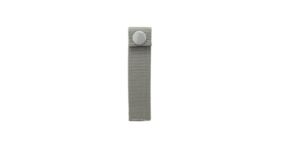 VISM Molle Small 4in Thumb Snap Straps, 4 Pack, Urban Gray CVMSS3012U