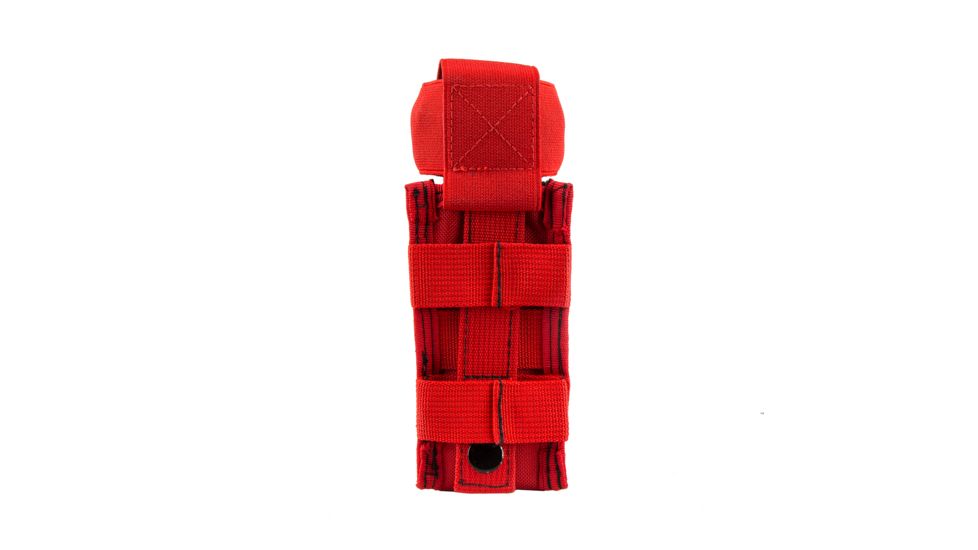 VISM Molle Tourniquet with Elastic Flap, Red, CVTQ3020R